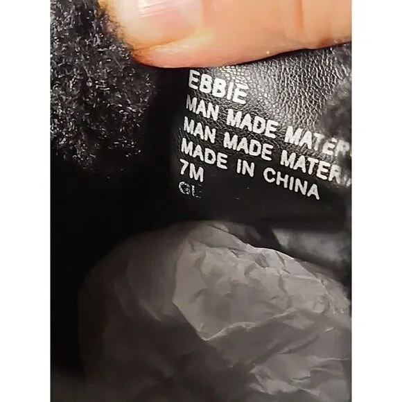 Aerosoles Ebbie Black Faux Suede 7 B (M) - Picture 6 of 12